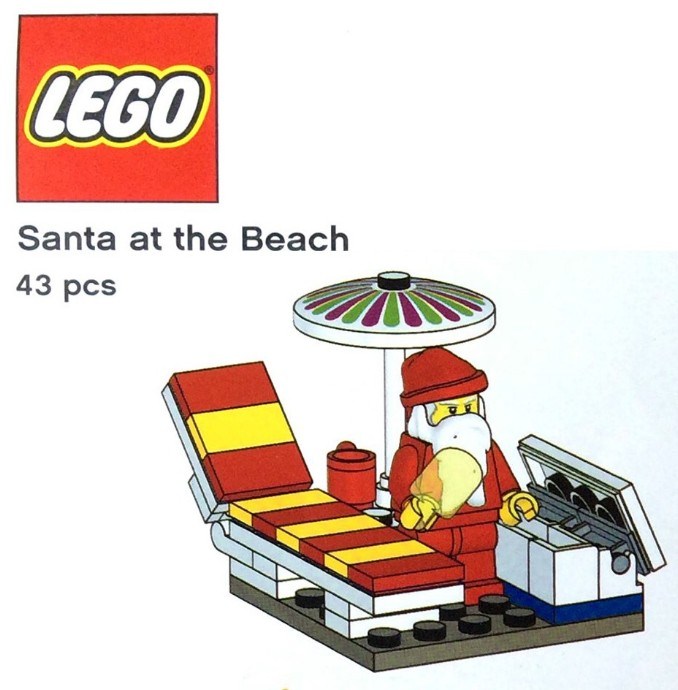 LEGO Produktset TRUSANTA-1 - Santa at the Beach