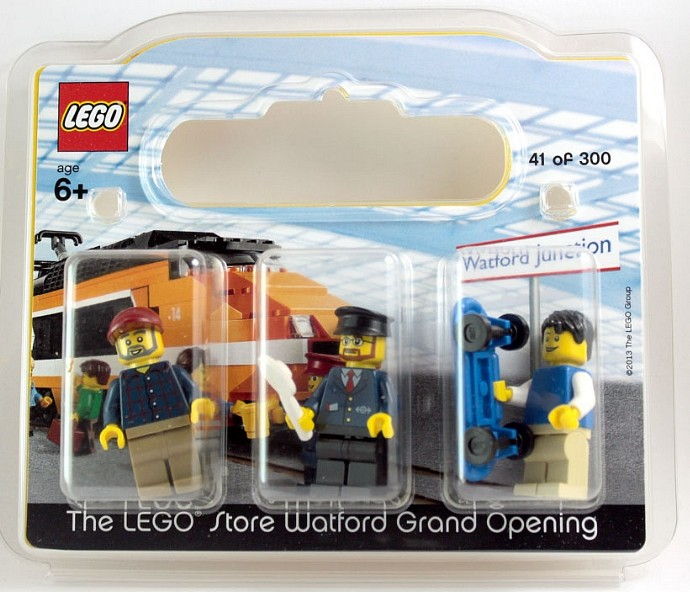 LEGO Produktset WATFORD-1 - Watford, UK Exclusive Minifigure Pack