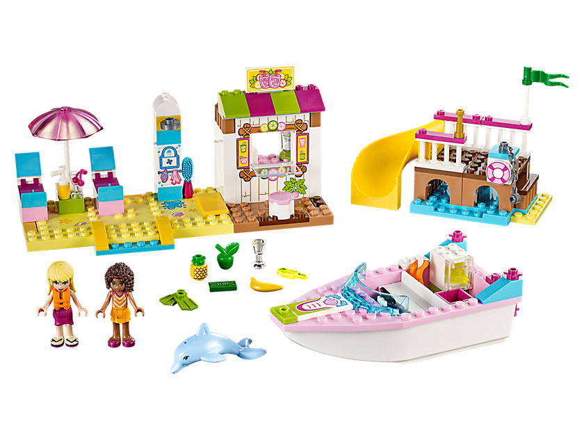 LEGO Produktset 10747-1 - Andrea and Stephanies Beach Holiday