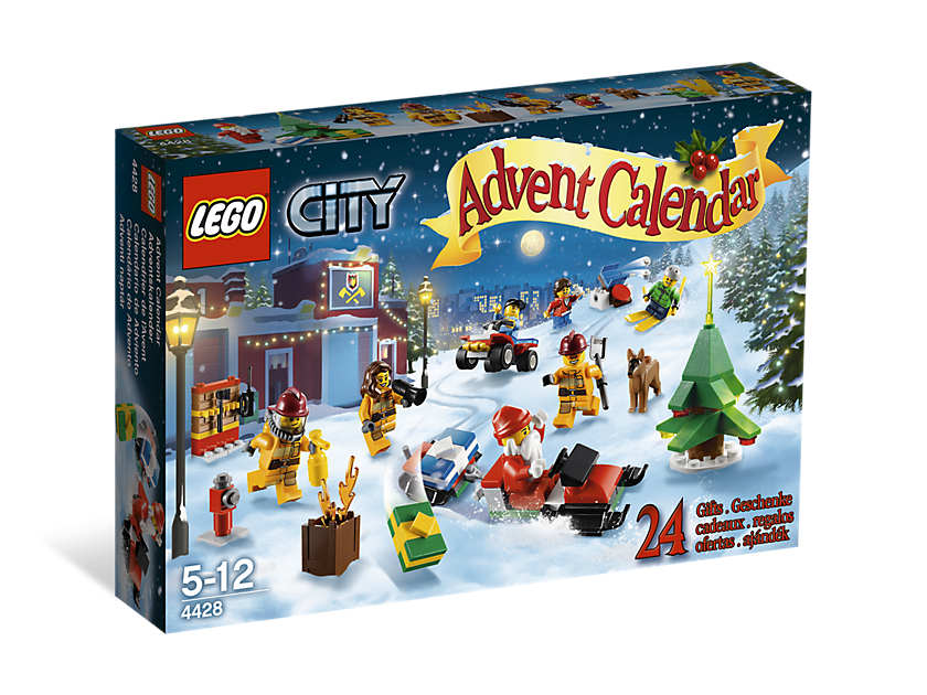 LEGO Produktset 4428-2 - Advent Calendar 2012, City (Day  1) Fireman with L