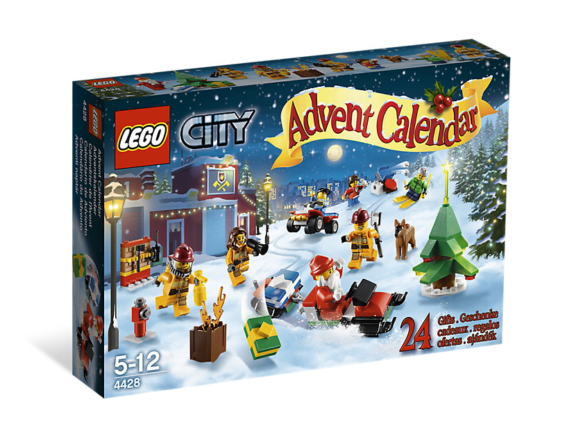 LEGO Produktset 4428-20 - Advent Calendar 2012, City (Day 19) Firefighter wi