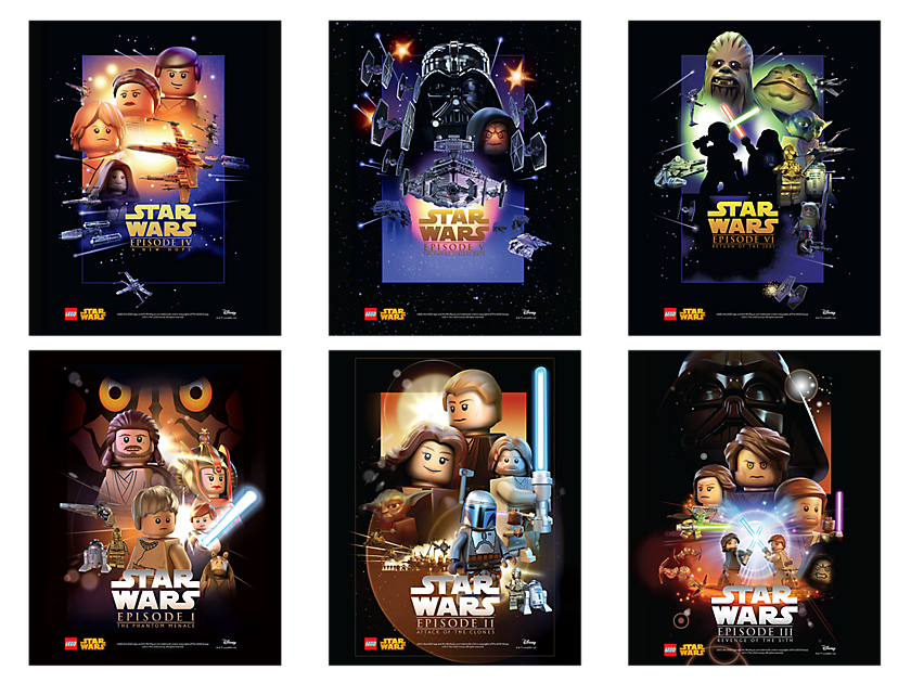 LEGO Produktset 5004591-1 - Star Wars Episode IV Poster