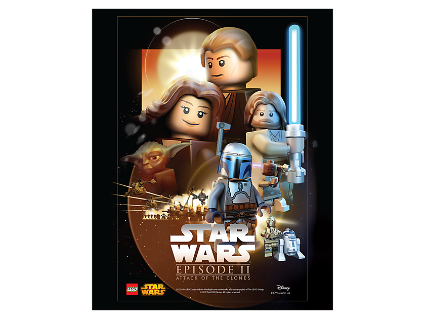 LEGO Produktset 5004883-1 - Star Wars Episode II poster