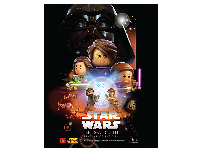 LEGO Produktset 5004884-1 - Star Wars Episode III poster