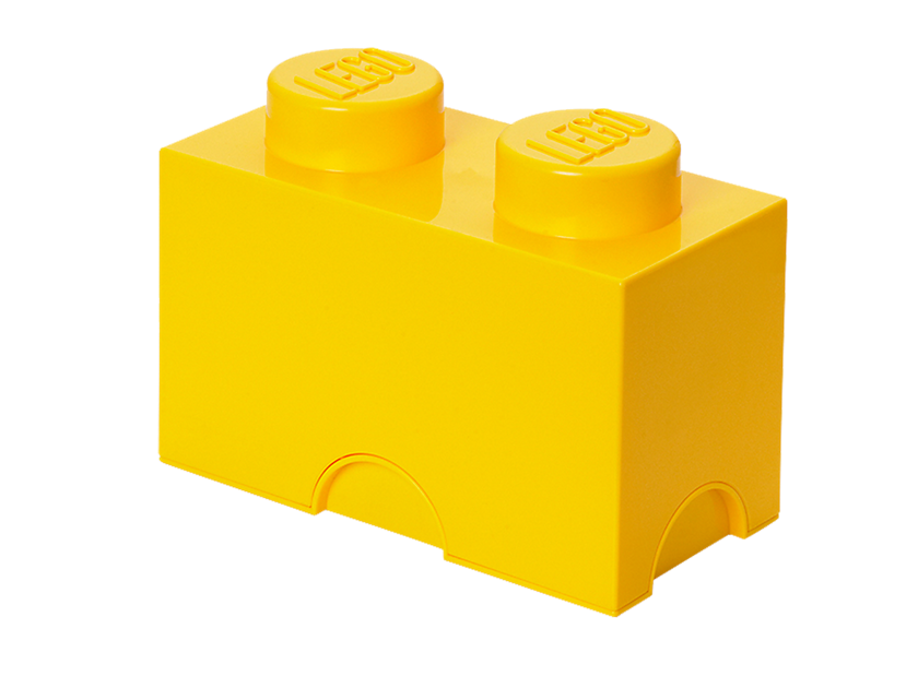 LEGO Produktset 5004891-1 - 2 stud Yellow Storage Brick