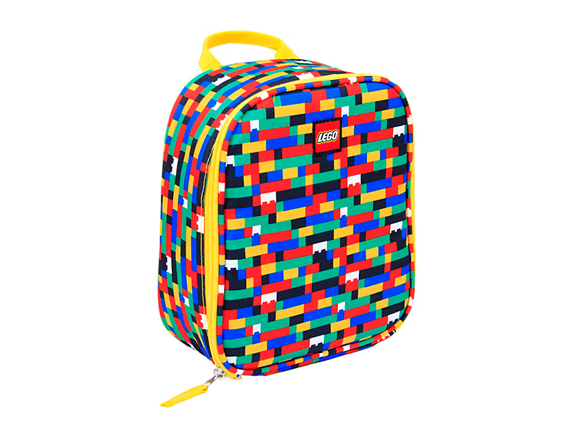 LEGO Produktset 5005355-1 - Red Blue Brick Print Lunch Bag