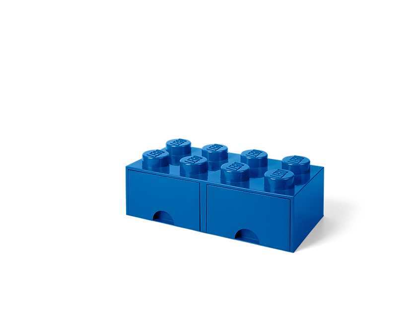 LEGO Produktset 5005399-1 - 8 stud Bright Blue Storage Brick Drawer