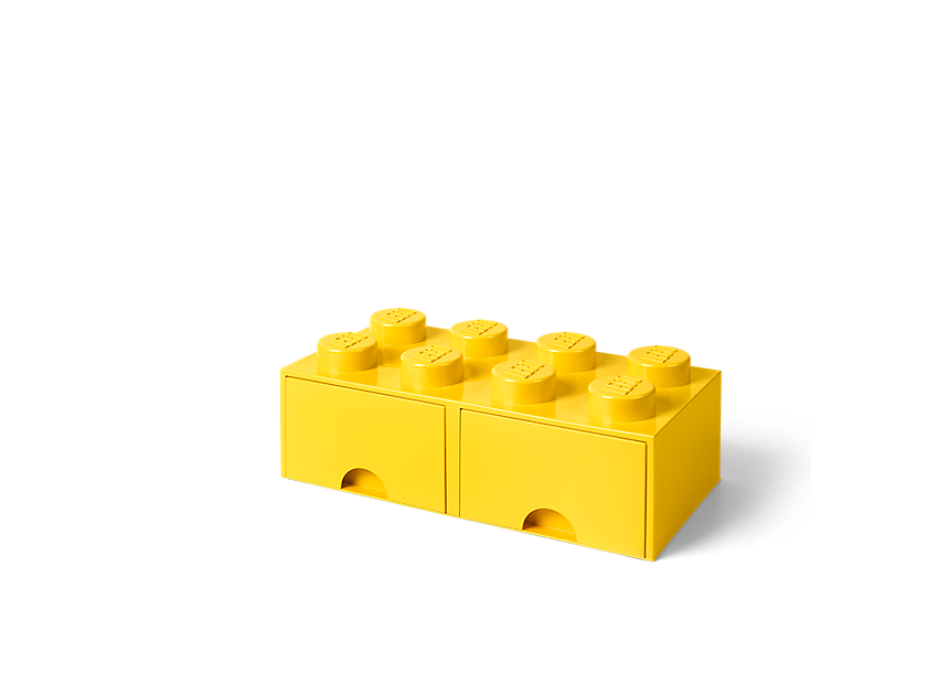 LEGO Produktset 5005400-1 - 8 stud Bright Yellow Storage Brick Drawer