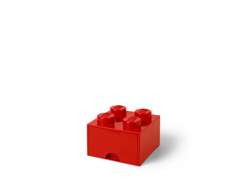 LEGO Produktset 5005402-1 - 4 stud Bright Red Storage Brick Drawer