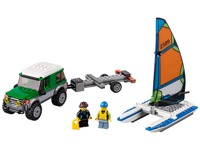 LEGO Produktset 60149-1 - 4x4 with Catamaran