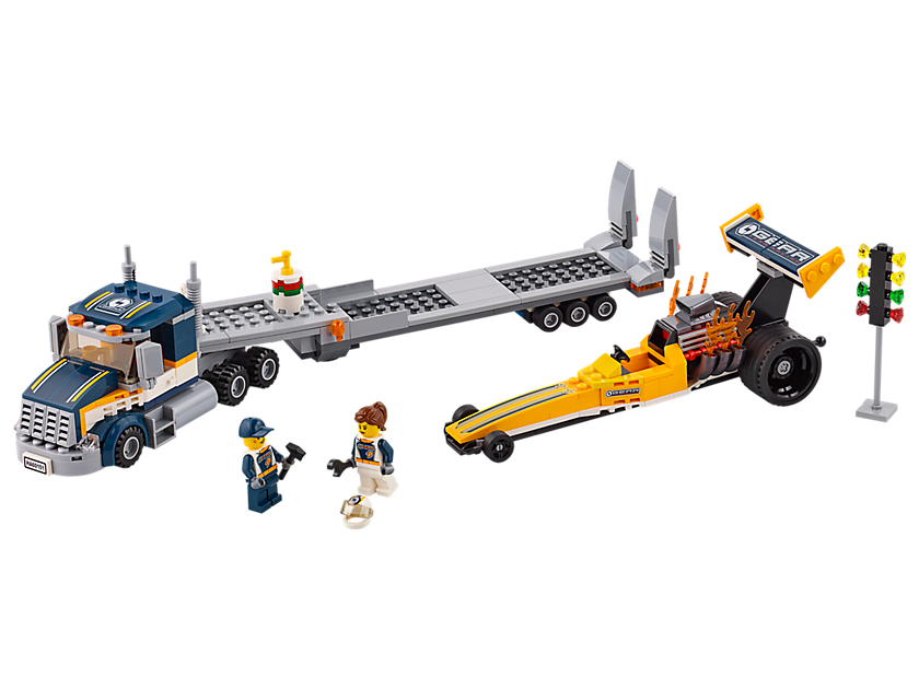 LEGO Produktset 60151-1 - Dragster Transporter