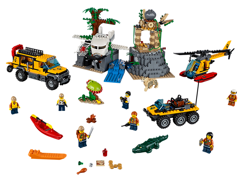 LEGO Produktset 60161-1 - Jungle Exploration Site