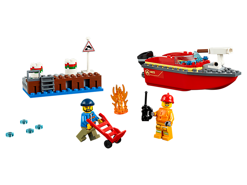 LEGO Produktset 60213-1 - Dock Side Fire