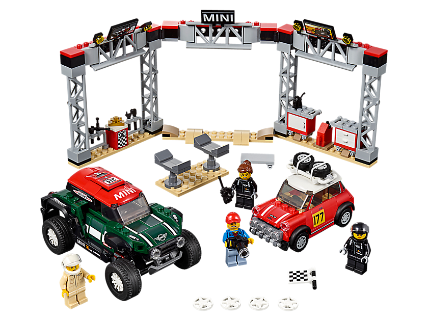 LEGO Produktset 75894-1 - 1967 Mini Cooper S Rally and 2018 MINI John Cooper Works Buggy