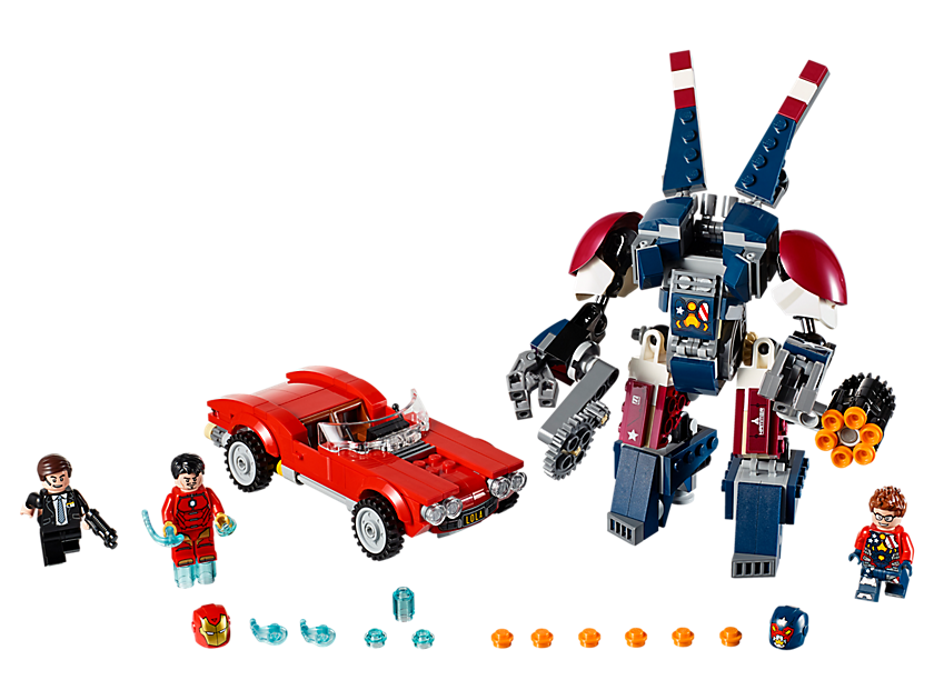 LEGO Produktset 76077-1 - Iron Man: Detroit Steel Strikes