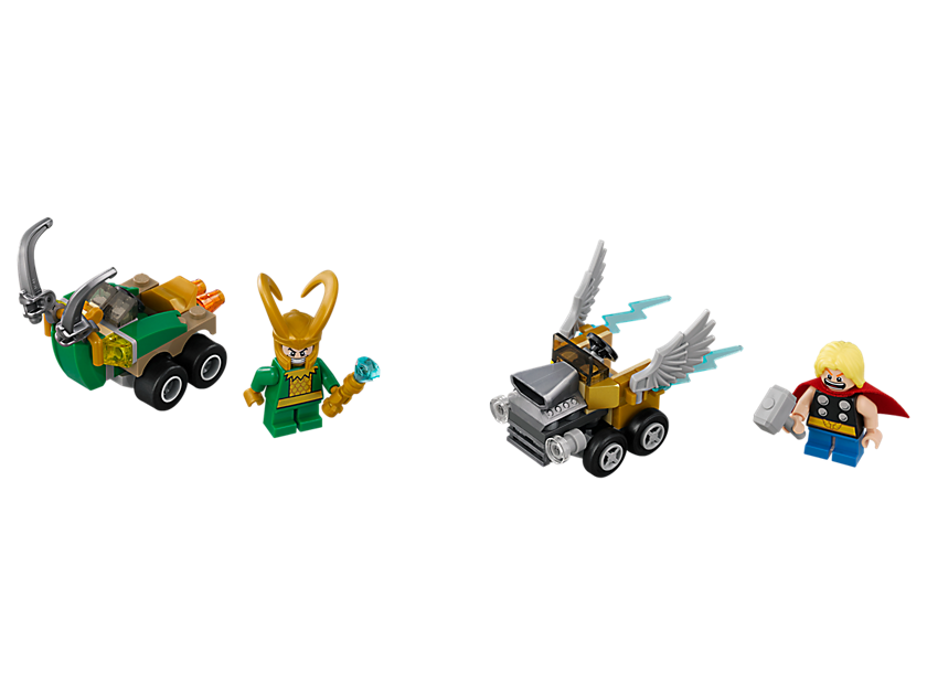 LEGO Produktset 76091-2 - Mighty Micros: Thor vs. Loki