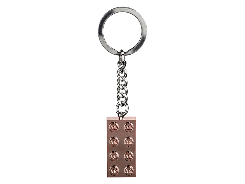 LEGO Produktset 853793-1 - 2x4 Rose Gold Keyring