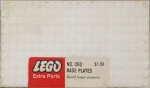Bild für LEGO Produktset 5 - 10X20 base plates - White