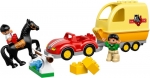 Bild für LEGO Produktset Wagen mit Pferdeanhänger