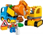 Bild für LEGO Produktset Bagger & Lastwagen