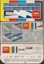 Bild für LEGO Produktset Straight Train Track