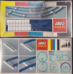 Bild für LEGO Produktset Curved Train Track
