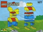 Bild für LEGO Produktset  System - 1677 Hase / Osterhase / Ostern / Kaninch