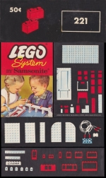 Bild für LEGO Produktset 1 X 2 Bricks