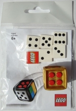 Bild für LEGO Produktset Promo Goldener Würfel (Golden dice)