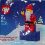 Bild für LEGO Produktset Holiday Santa Magnet 2010