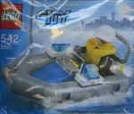 Bild für LEGO Produktset  City: Polizei Boot Dinghy Setzen 30011