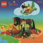 Bild für LEGO Produktset  3143 - Pferdecamp, 68 Teile