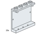 Bild für LEGO Produktset 1x4x3 Wall Element Clear