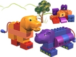 Bild für LEGO Produktset  DUPLO Steine 3514 - Rhino & Löwe