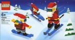 Bild für LEGO Produktset  Seasonal Cool Santa Claus in the Snow Figures Set