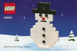 Bild für LEGO Produktset  Saisonal: Schneemann (Weihnachten Baum Decoration