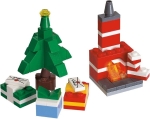 Bild für LEGO Produktset  Weihnachts-Set 40009 Weihnachtsbaum und Kamin