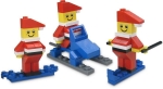 Bild für LEGO Produktset  Saisonal: Mini Weihnachtsmann Setzen (Skiing, Sur