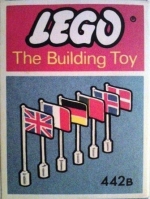 Bild für LEGO Produktset 6 International Flags (The Building Toy)