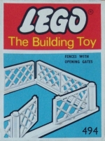 Bild für LEGO Produktset Gates and Fence, White (The Building Toy)