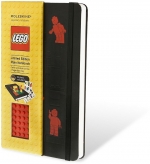Bild für LEGO Produktset Moleskine notebook red brick, plain, large 