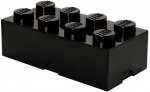 Bild für LEGO Produktset Schwarzer LEGO Aufbewahrungsstein mit 8 Noppen