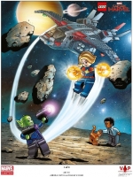 Bild für LEGO Produktset Captain Marvel Art Print