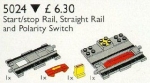 Bild für LEGO Produktset Duplo Start / Stop Rail, Single Rail, Change of Direction Switch