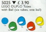 LEGO Produktset 5025-1 - Duplo Tubes with Balls
