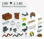 Bild für LEGO Produktset ® 5381 Abenteuer Zubehör in Originalverpackung (Bl