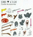 Bild für LEGO Produktset ® 5383 Burg Zubehör in Originalverpackung (Blister