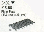 Bild für LEGO Produktset LEGO Scala Floor Plate 17.5 x 35 cm