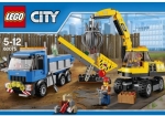 Bild für LEGO Produktset Bagger und Transportwagen
