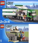 Bild für LEGO Produktset  City 7733 - LKW mit Gabelstapler